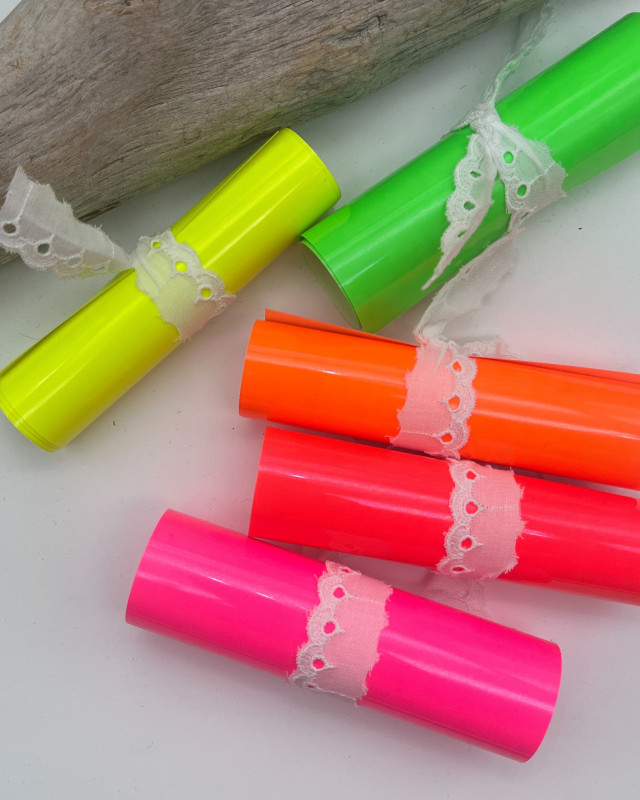 Feuille Flex Révolution Rouge Fluo - Maison Klem